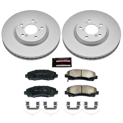 Power Stop Z17 Evolution Plus GEOMET Coated Brake Kits CRK5939