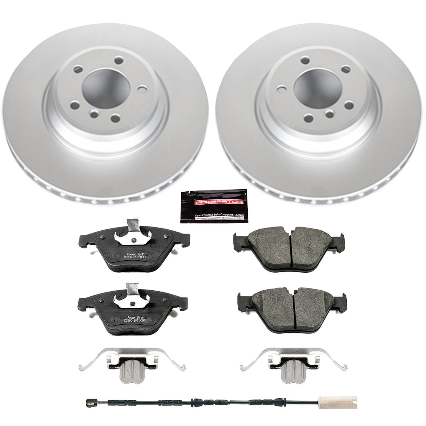 Power Stop Z23 Evolution Sport GEOMET Coated Brake Kits CRK6055