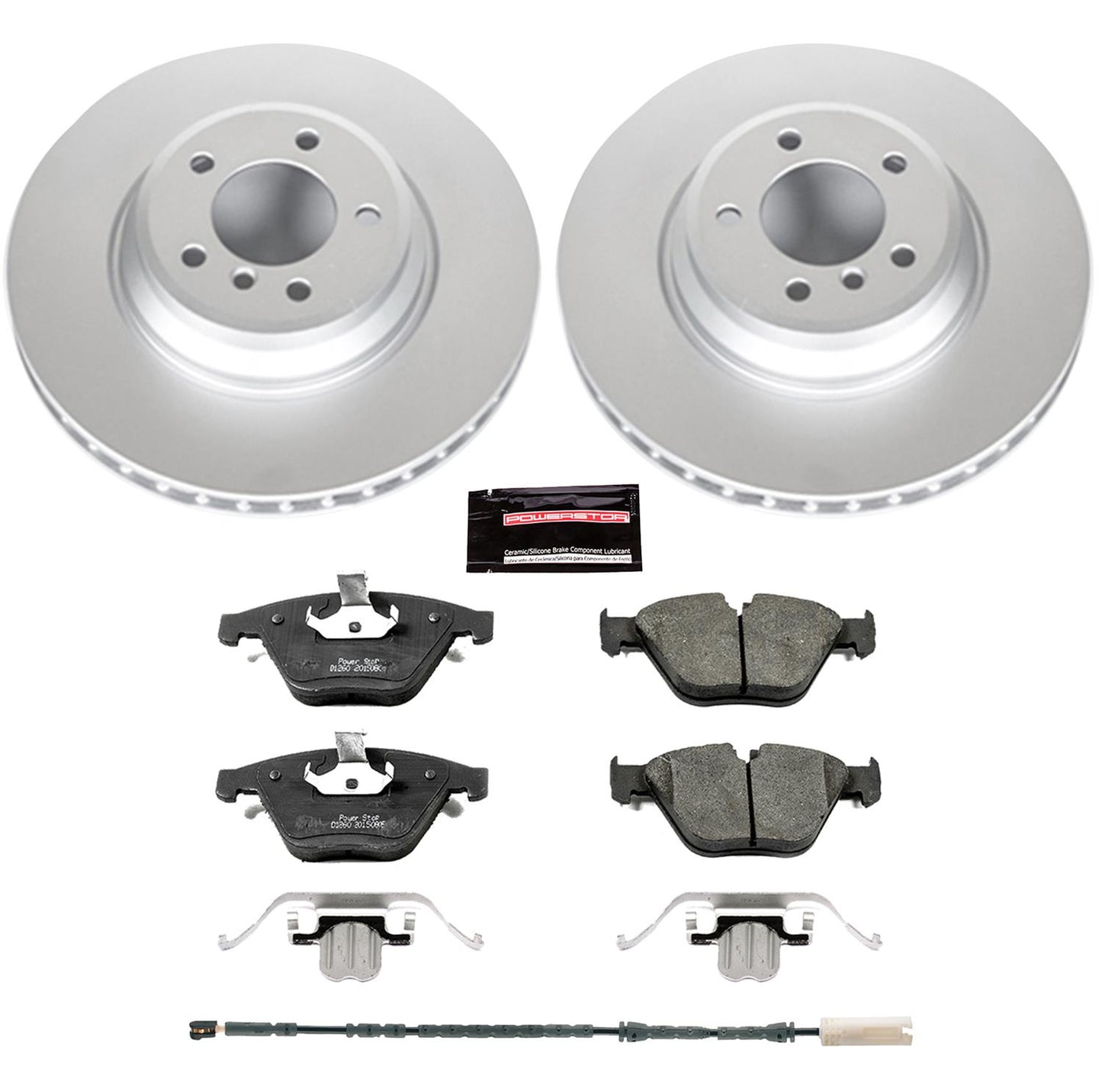 Power Stop Z23 Evolution Sport GEOMET Coated Brake Kits CRK6058