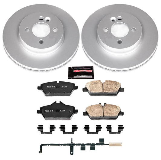 Power Stop Z23 Evolution Sport GEOMET Coated Brake Kits CRK6066