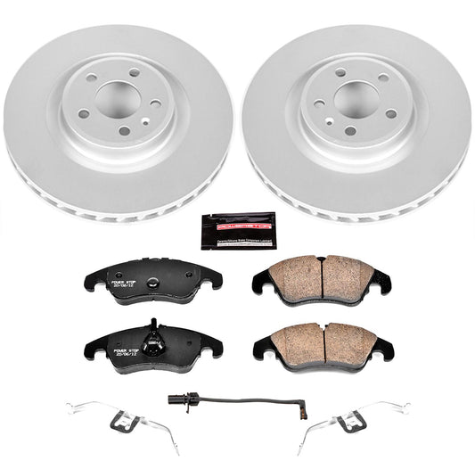 Power Stop Z23 Evolution Sport GEOMET Coated Brake Kits CRK6154