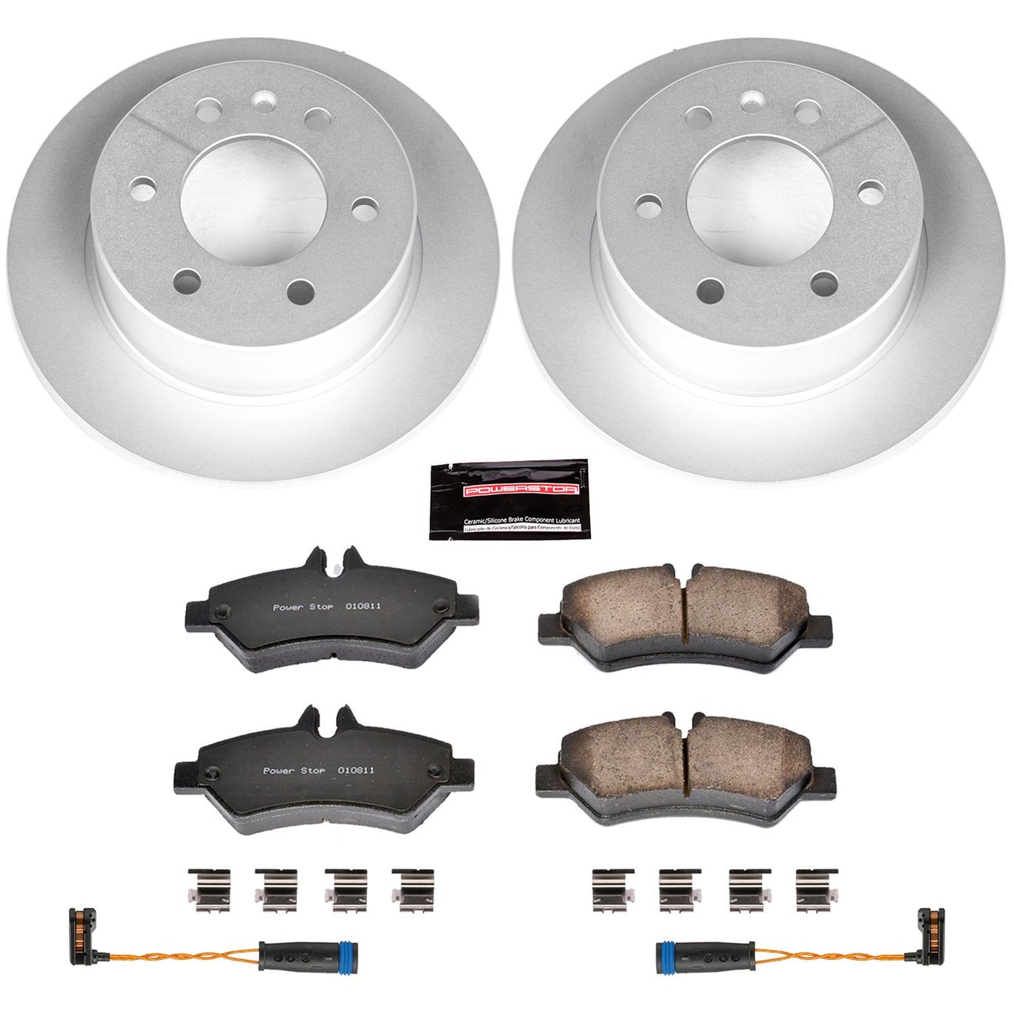 Power Stop Z23 Evolution Sport GEOMET Coated Brake Kits CRK6197