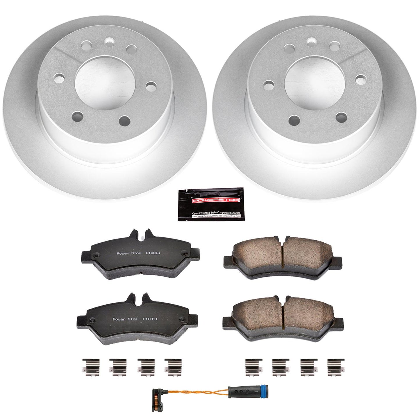 Power Stop Z23 Evolution Sport GEOMET Coated Brake Kits CRK6198