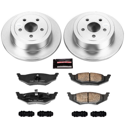 Power Stop Z17 Evolution Plus GEOMET Coated Brake Kits CRK6266