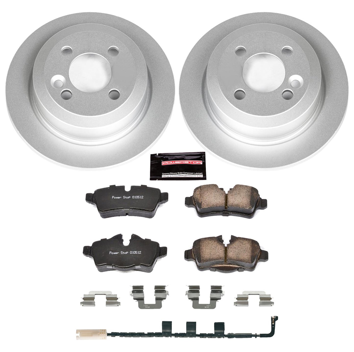 Power Stop Z23 Evolution Sport GEOMET Coated Brake Kits CRK6281