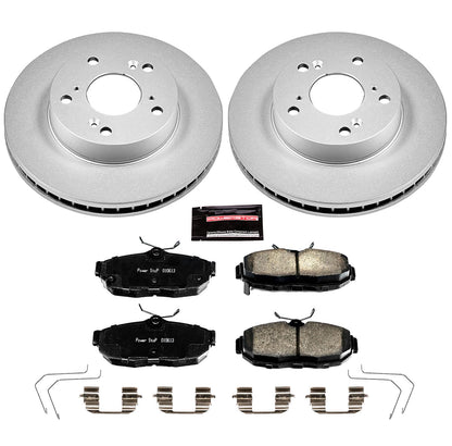 Power Stop Z17 Evolution Plus GEOMET Coated Brake Kits CRK6319