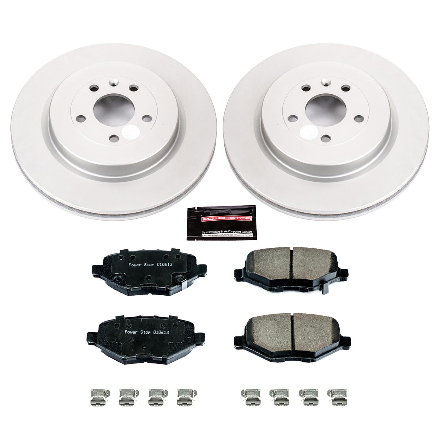 Power Stop Z17 Evolution Plus GEOMET Coated Brake Kits CRK6376