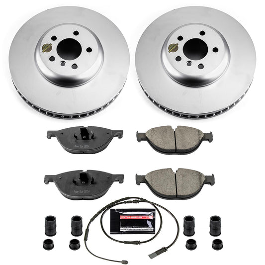 Power Stop Z23 Evolution Sport GEOMET Coated Brake Kits CRK6414