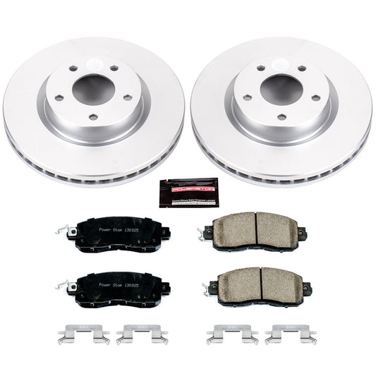 Power Stop Z17 Evolution Plus GEOMET Coated Brake Kits CRK6494