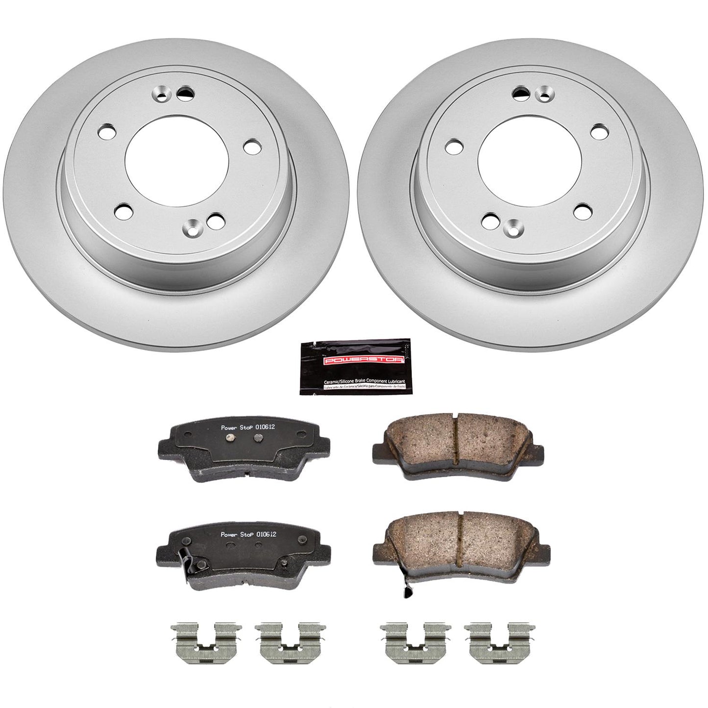 Power Stop Z17 Evolution Plus GEOMET Coated Brake Kits CRK6501