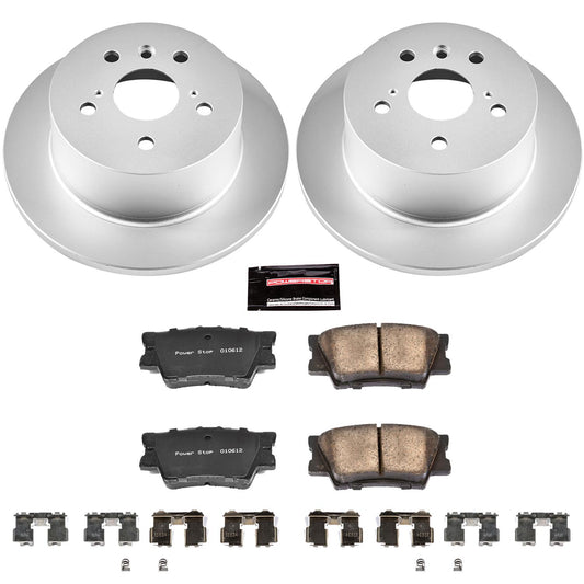 Power Stop Z17 Evolution Plus GEOMET Coated Brake Kits CRK6520