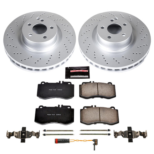 Power Stop Z23 Evolution Sport GEOMET Coated Brake Kits CRK6640