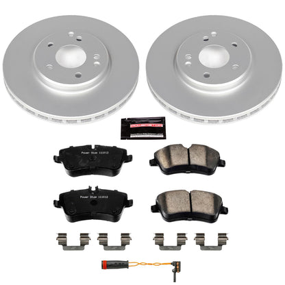Power Stop Z23 Evolution Sport GEOMET Coated Brake Kits CRK6702