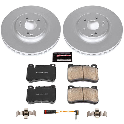 Power Stop Z23 Evolution Sport GEOMET Coated Brake Kits CRK6713