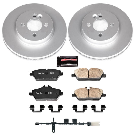 Power Stop Z23 Evolution Sport GEOMET Coated Brake Kits CRK6739