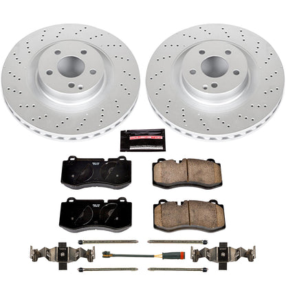 Power Stop Z23 Evolution Sport GEOMET Coated Brake Kits CRK6755