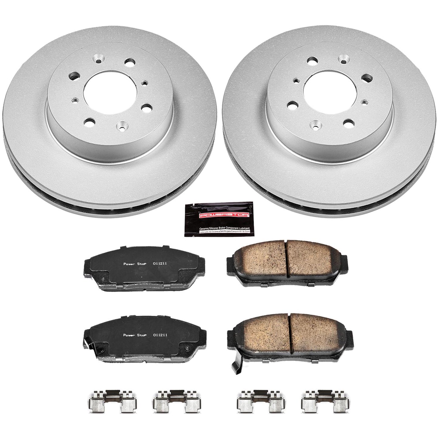 Power Stop Z17 Evolution Plus GEOMET Coated Brake Kits CRK692