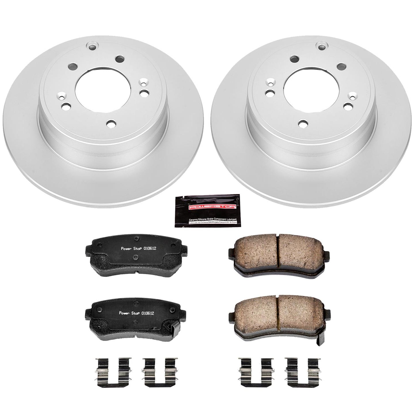 Power Stop Z17 Evolution Plus GEOMET Coated Brake Kits CRK6936