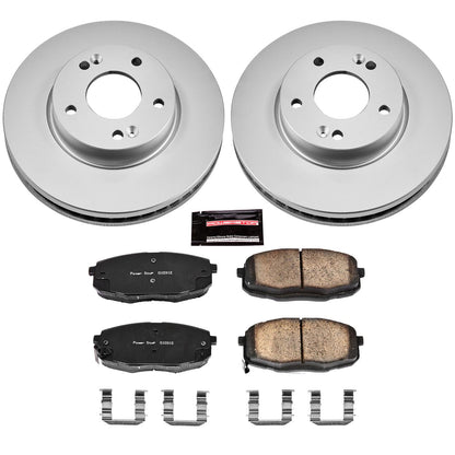 Power Stop Z17 Evolution Plus GEOMET Coated Brake Kits CRK6946