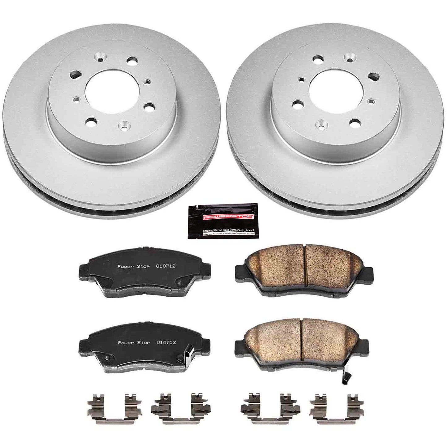 Power Stop Z17 Evolution Plus GEOMET Coated Brake Kits CRK694