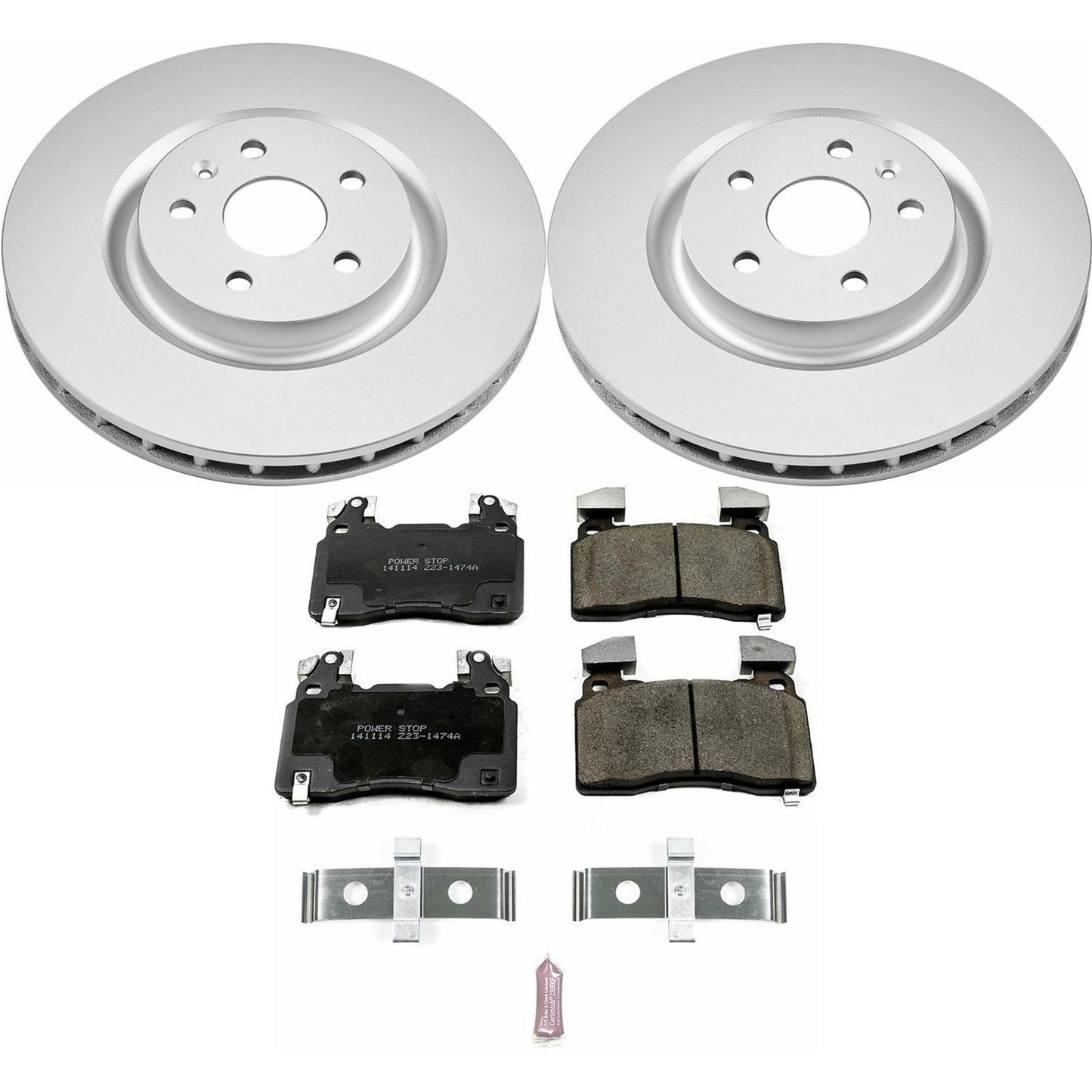 Power Stop Z17 Evolution Plus GEOMET Coated Brake Kits CRK7007