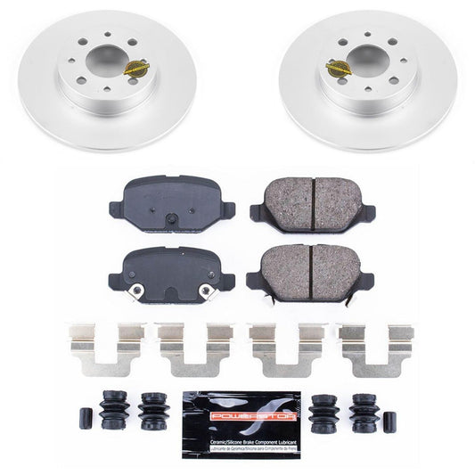 Power Stop Z23 Evolution Sport GEOMET Coated Brake Kits CRK7169