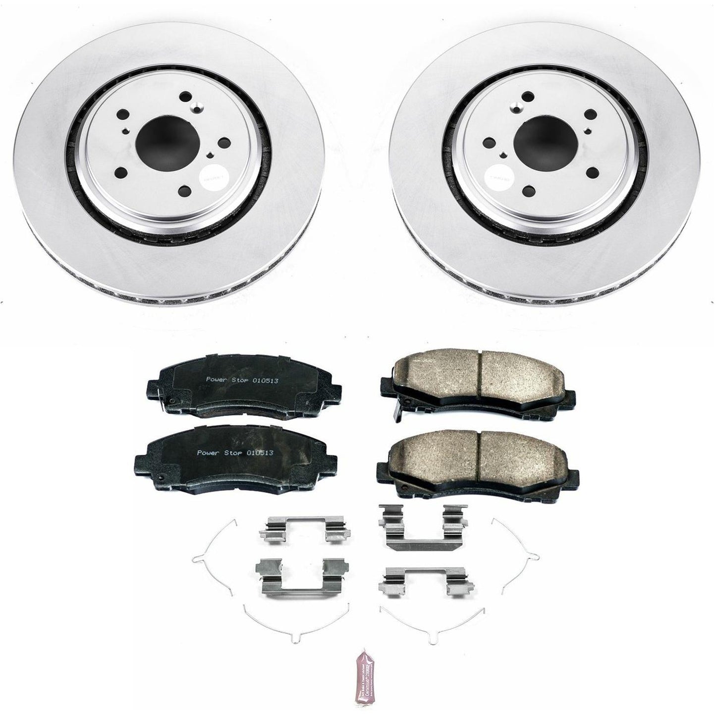 Power Stop Z17 Evolution Plus GEOMET Coated Brake Kits CRK7214