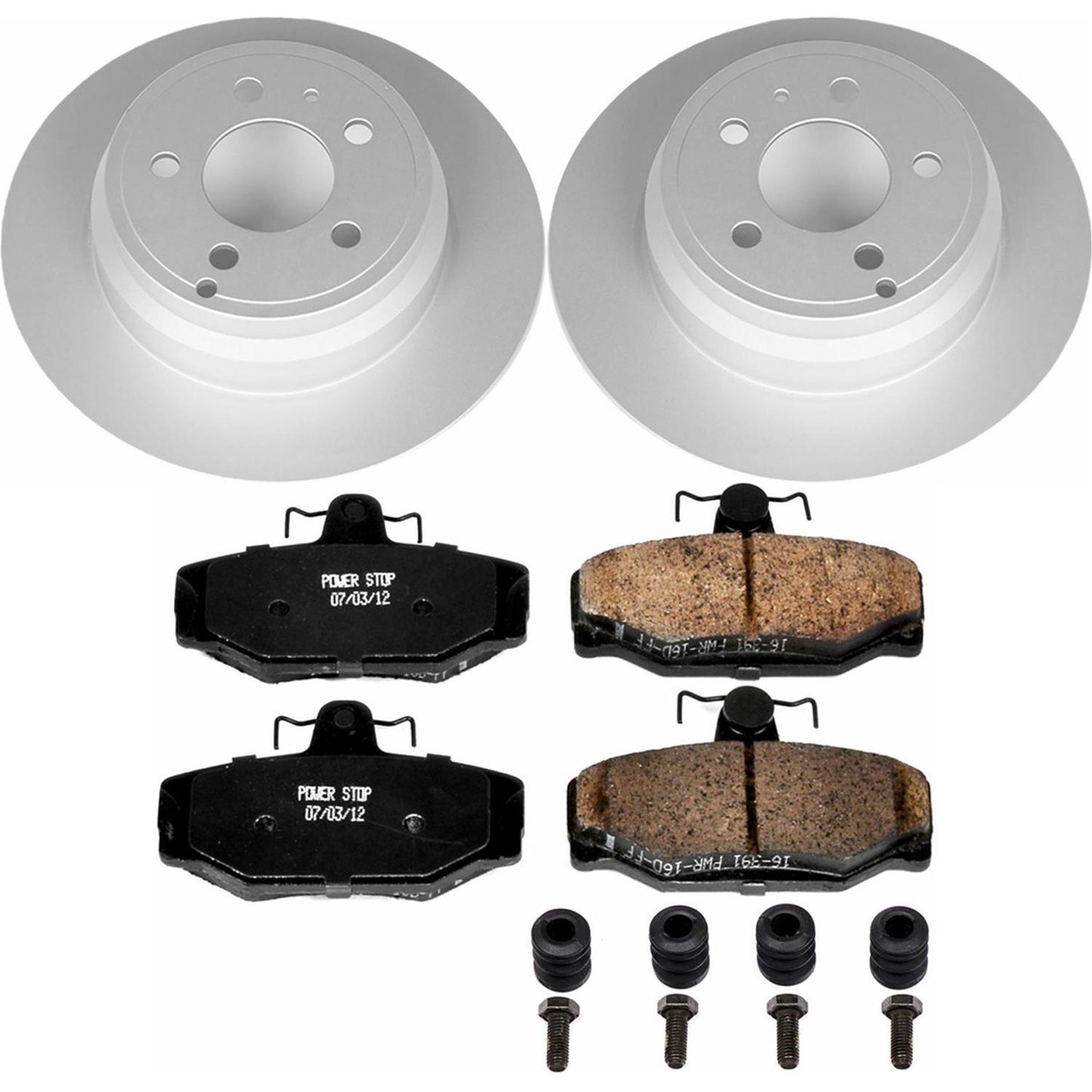 Power Stop Z23 Evolution Sport GEOMET Coated Brake Kits CRK7499