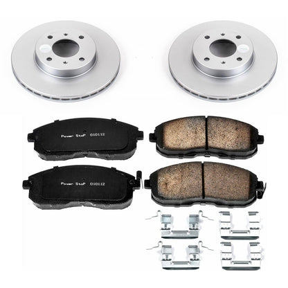 Power Stop Z17 Evolution Plus GEOMET Coated Brake Kits CRK749