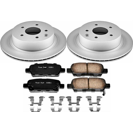 Power Stop Z17 Evolution Plus GEOMET Coated Brake Kits CRK7881