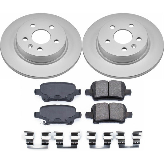 Power Stop Z17 Evolution Plus GEOMET Coated Brake Kits CRK7896