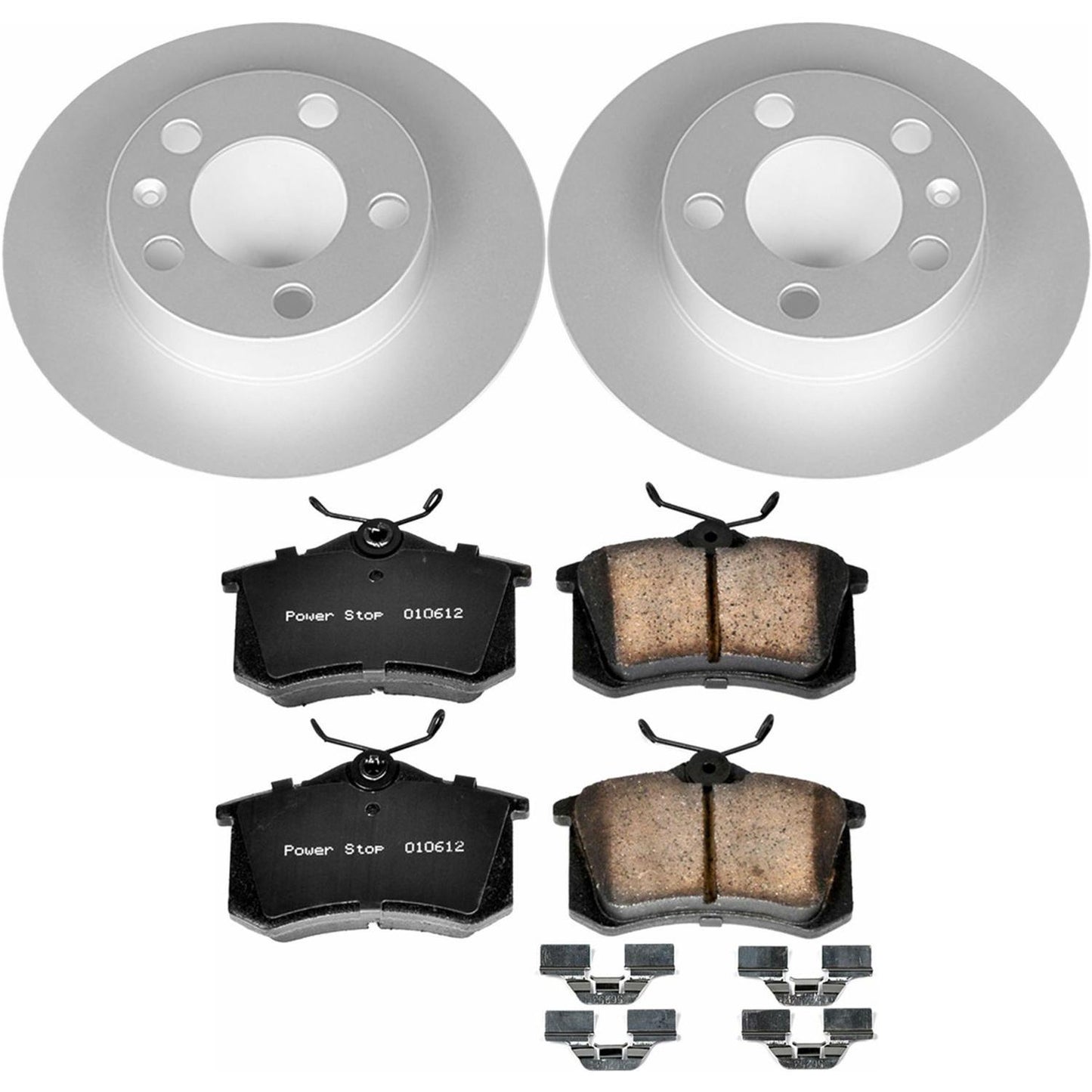 Power Stop Z23 Evolution Sport GEOMET Coated Brake Kits CRK847