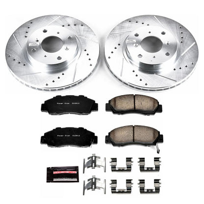 Power Stop Z23 Evolution Sport Brake Upgrade Kits K1037