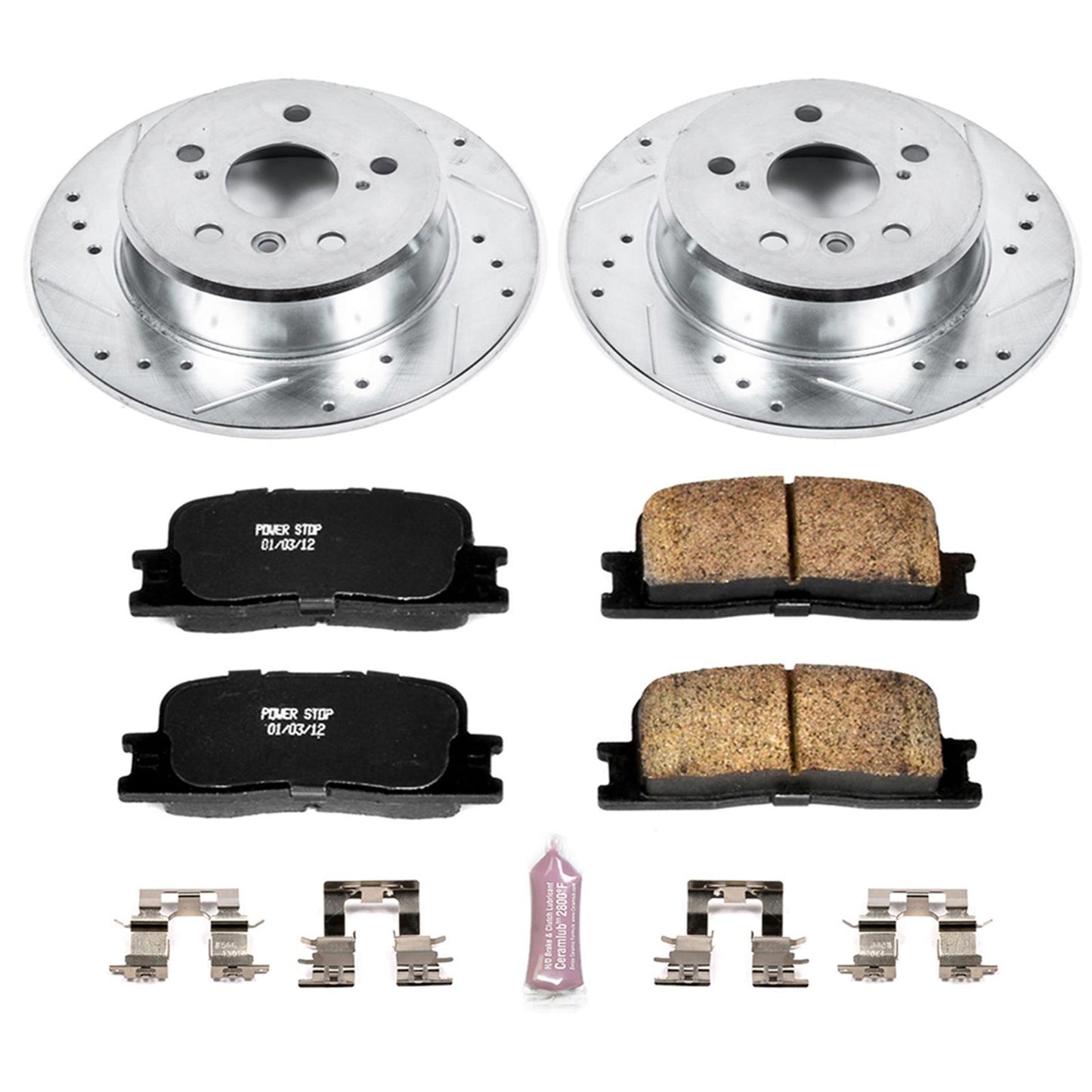 Power Stop Z23 Evolution Sport Brake Upgrade Kits K1069