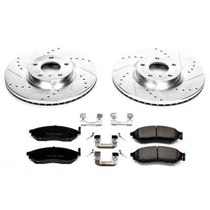Power Stop Z23 Evolution Sport Brake Upgrade Kits K112