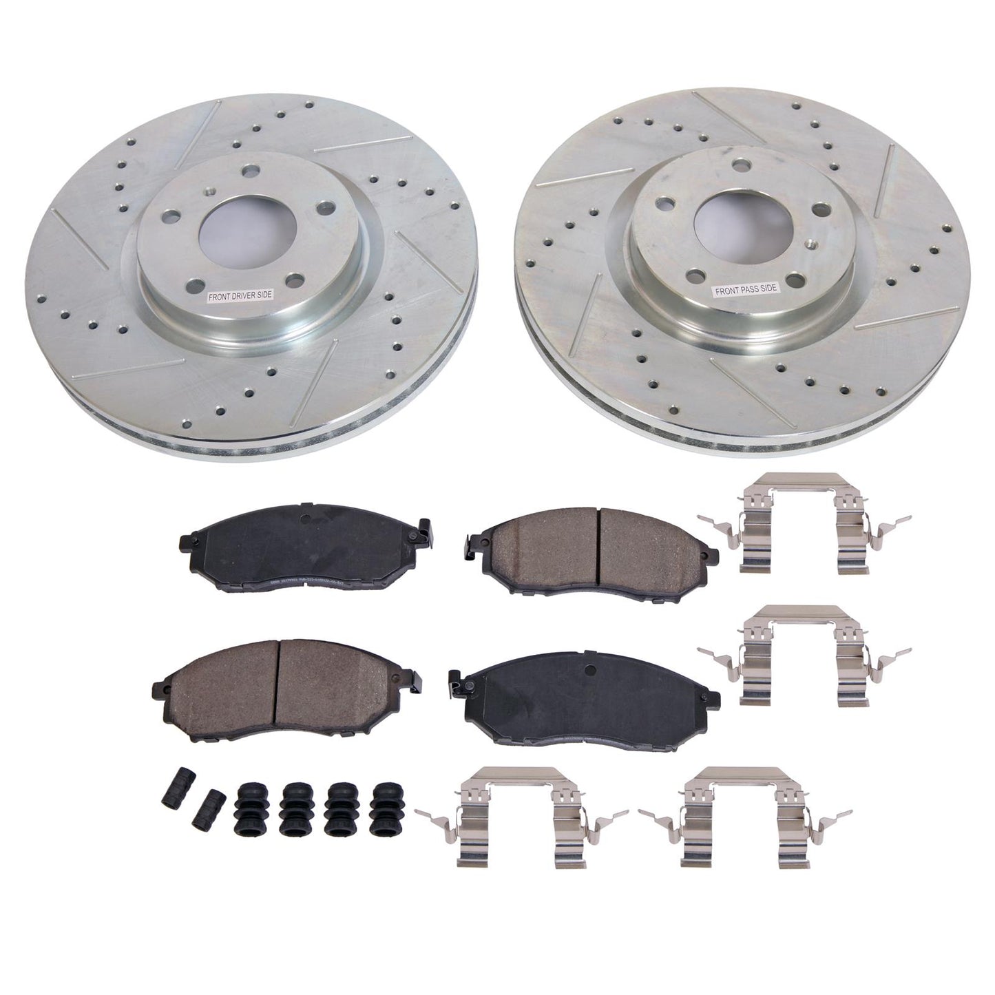 Power Stop Z23 Evolution Sport Brake Upgrade Kits K112