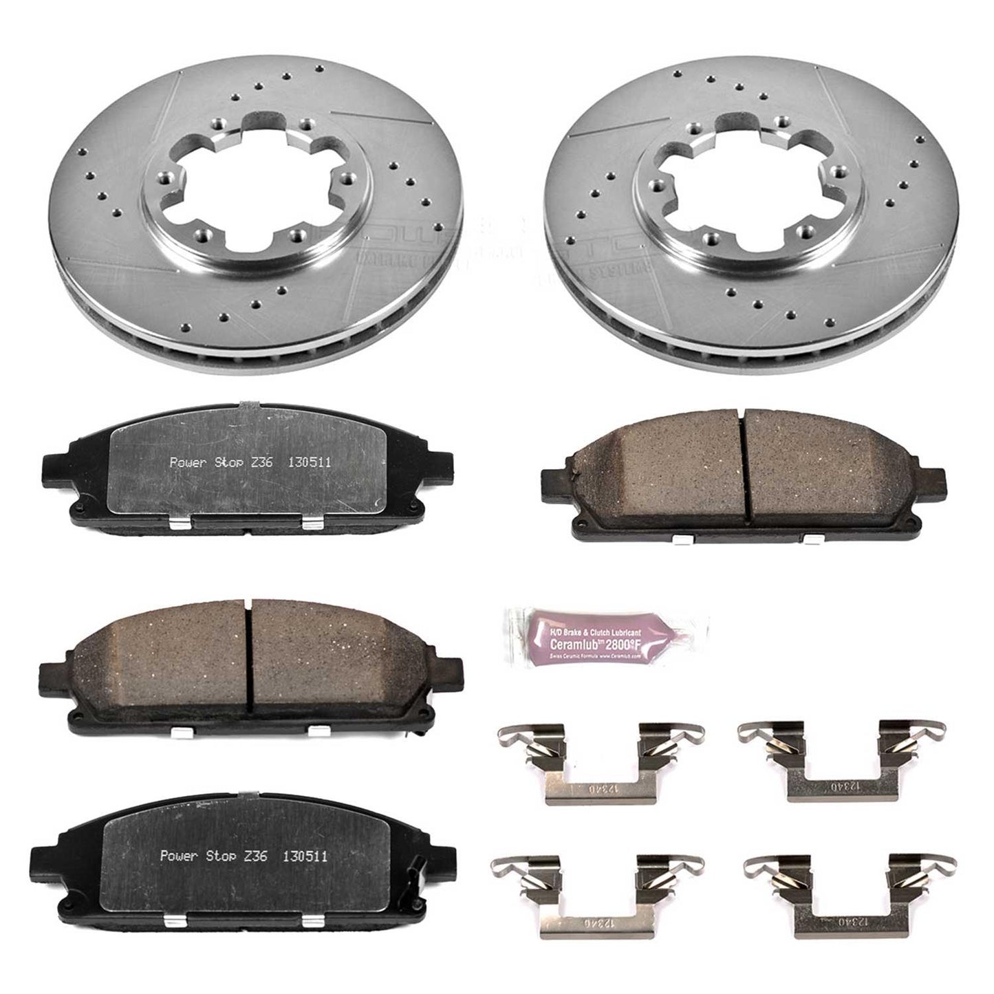 Power Stop Z36 Truck and Tow Brake Upgrade Kits K1175-36