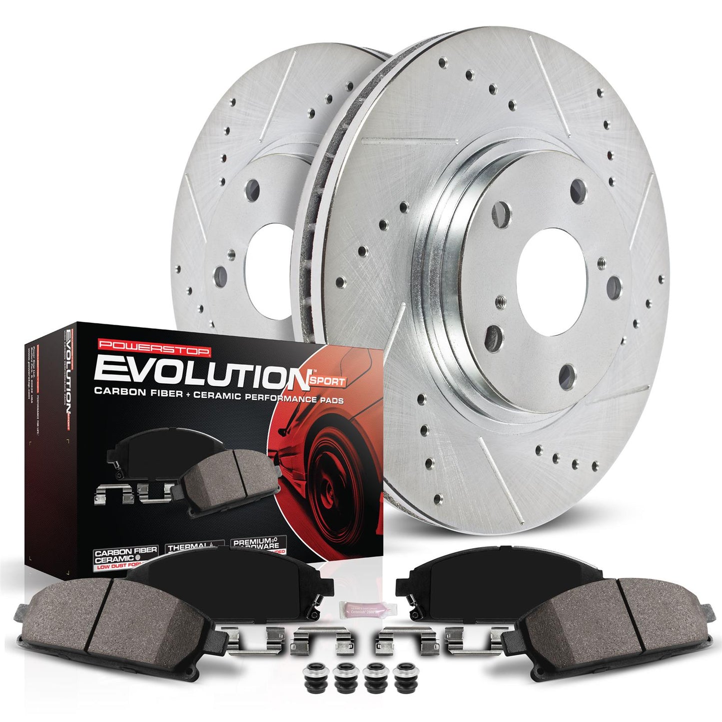 Power Stop Z23 Evolution Sport Brake Upgrade Kits K1237