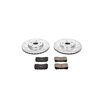 Power Stop Z23 Evolution Sport Brake Upgrade Kits K131