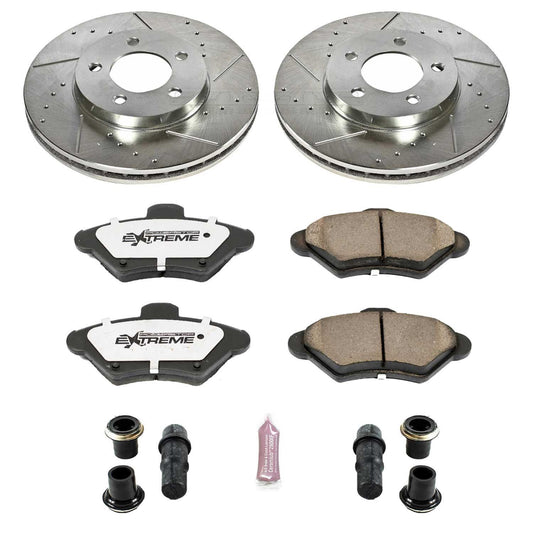 Power Stop Z26 Street Warrior Brake Upgrade Kits K1325-26