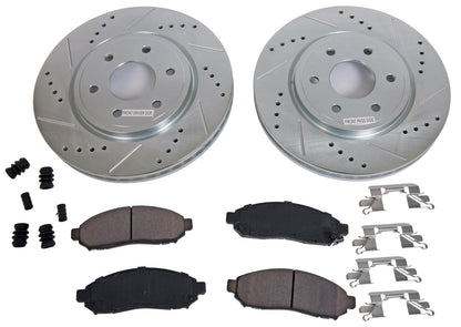 Power Stop Z23 Evolution Sport Brake Upgrade Kits K142