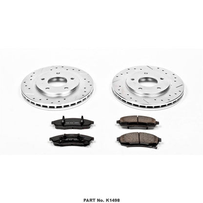 Power Stop Z23 Evolution Sport Brake Upgrade Kits K1498