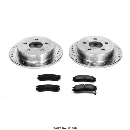 Power Stop Z23 Evolution Sport Brake Upgrade Kits K1558