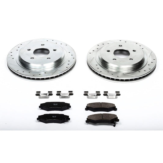 Power Stop Z23 Evolution Sport Brake Upgrade Kits K1563