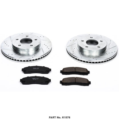 Power Stop Z23 Evolution Sport Brake Upgrade Kits K1576