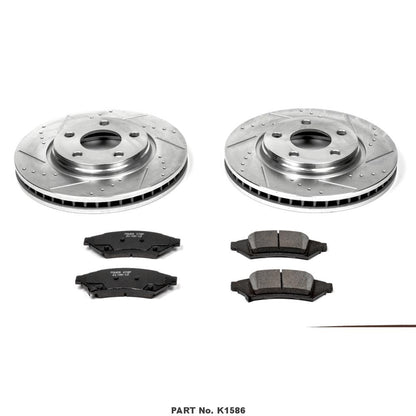Power Stop Z23 Evolution Sport Brake Upgrade Kits K1586