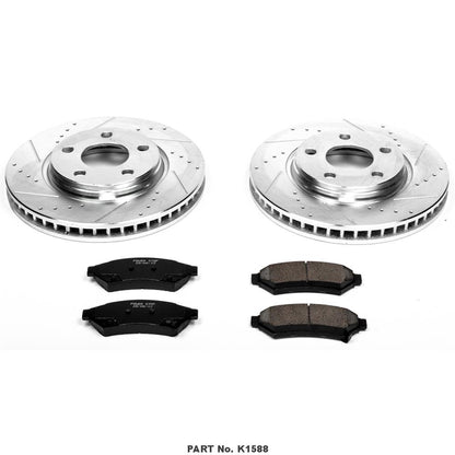 Power Stop Z23 Evolution Sport Brake Upgrade Kits K1588