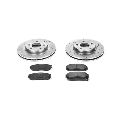 Power Stop Z23 Evolution Sport Brake Upgrade Kits K163