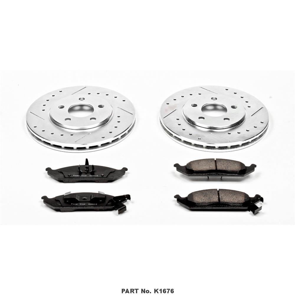 Power Stop Z23 Evolution Sport Brake Upgrade Kits K1676