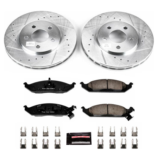 Power Stop Z23 Evolution Sport Brake Upgrade Kits K1676